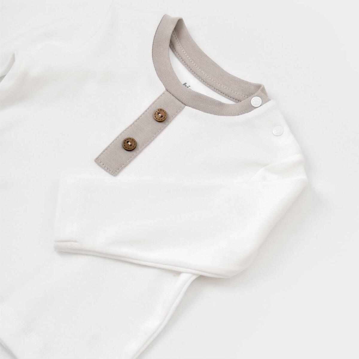 Bibaby Organik Salopet Tulum Curly Sheep Bej