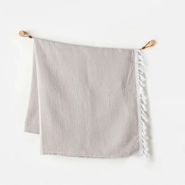 Andy Wawa Müslin Battaniye Ocean Is My Happy Place 100x120 cm Gri