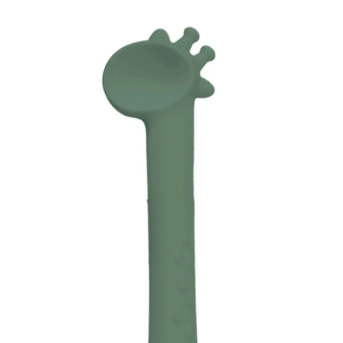 BM Care Çok Amaçlı Mama Çatal Kaşık Zürafa Yeşil 