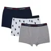 U.S. Polo Boxer 3lü Lacivert