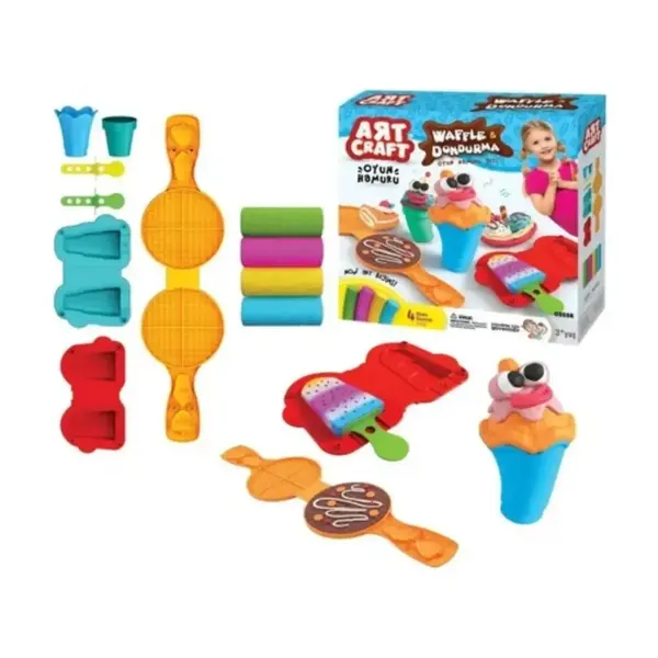 Dede Waffle&Dondurma Seti 200 Gr