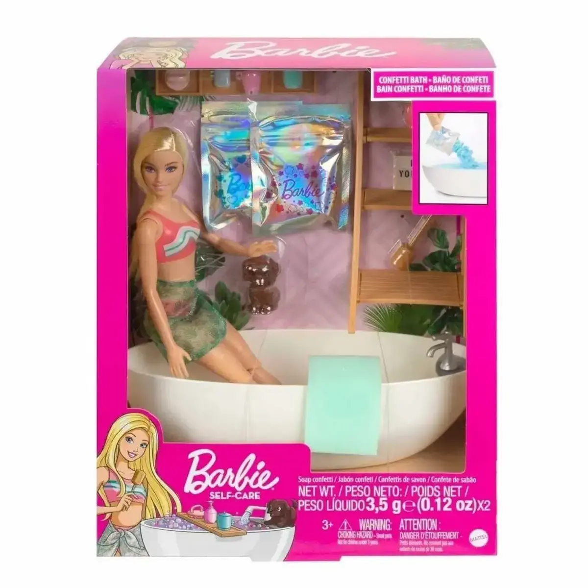 Barbie Wellness - Barbie'nin Spa Günü Oyun Seti
