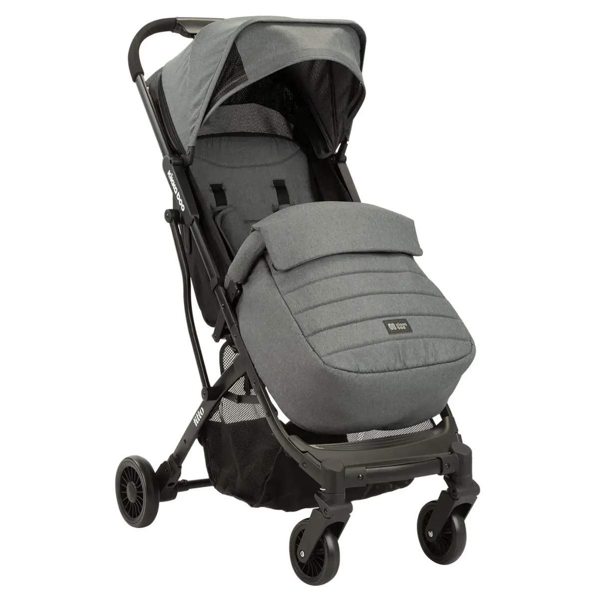 Kikka Boo Fitto Kabin Bebek Arabası Petrol Grey