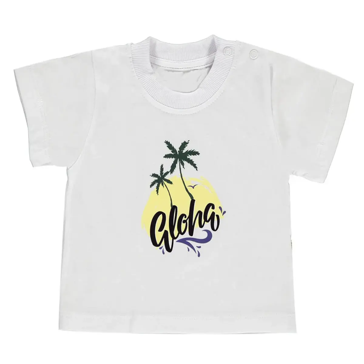 Overdo Salopet Takım Şort Tshirt Sarı