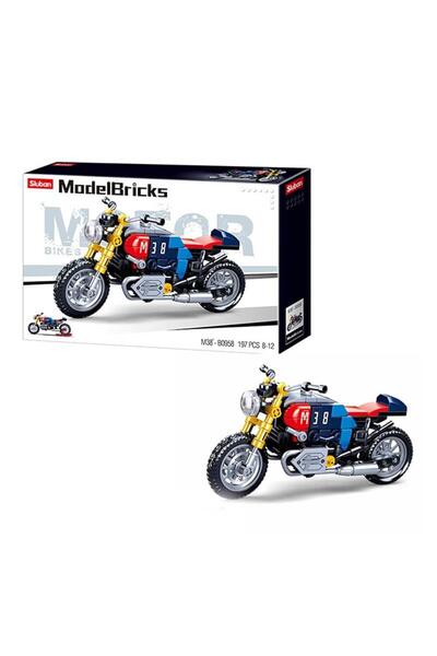 Sluban Model Bricks Motorsiklet