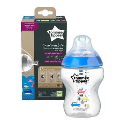 Tommee Tippee Naturel PP Biberon Mavi 260 ml