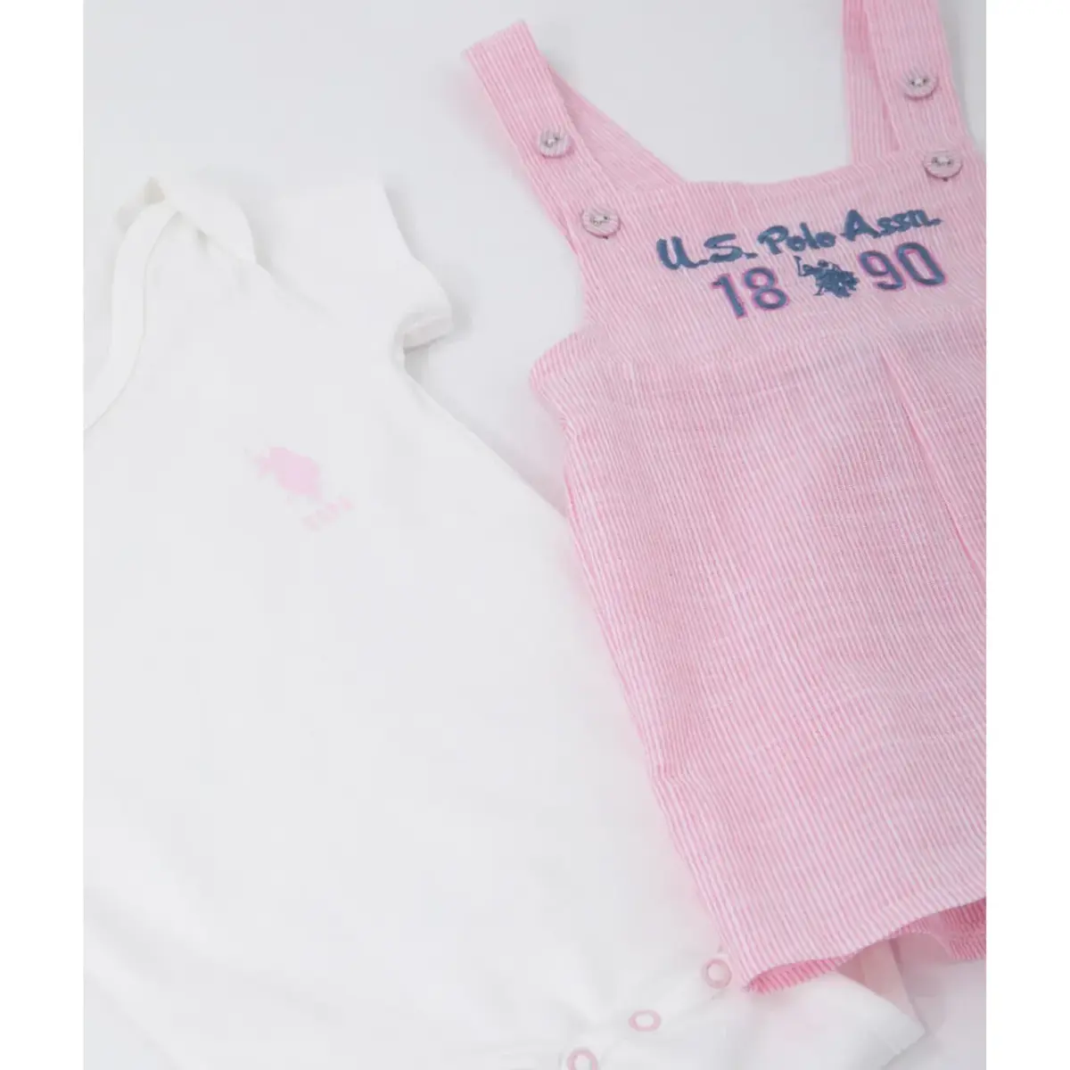 U.S. Polo Salopet Takım Pembe
