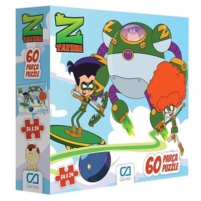 Ca Games Z Takımı Puzzle 60 Parça