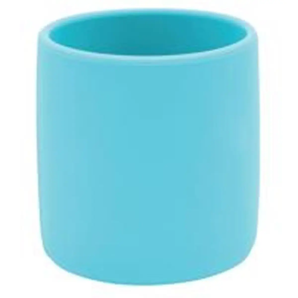 OiOi Mini Silikon Bardak 6+ Ay Mineral Blue
