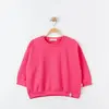 Tiffany Sweatshirt Oversize Theme Fuşya
