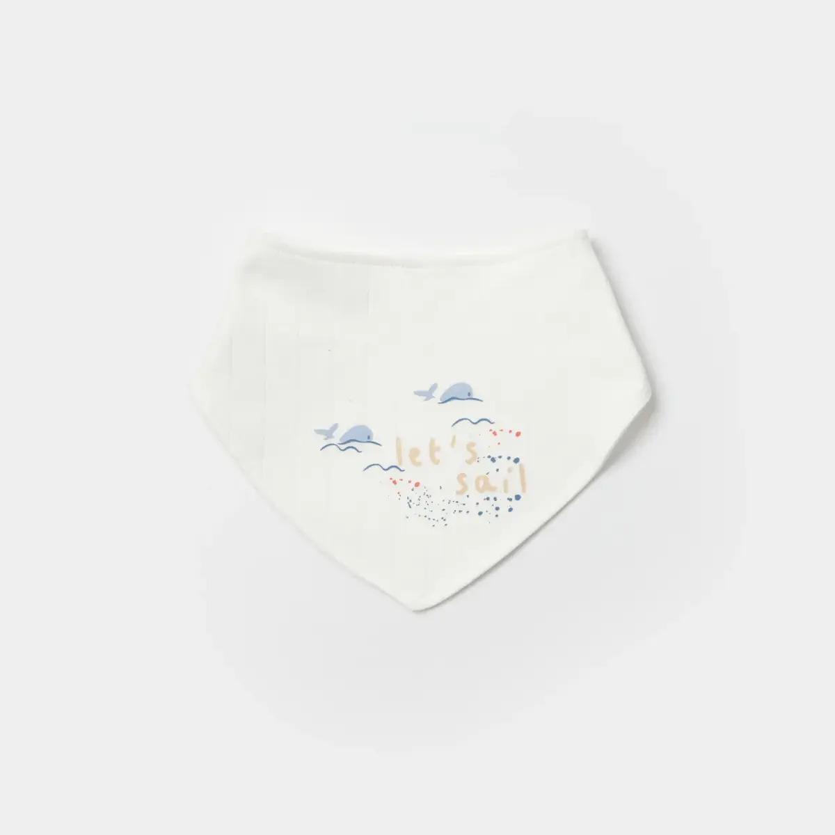 Bibaby Organik Tulum Takımı Tüllü Sun Lets Sail Ekru - Mavi