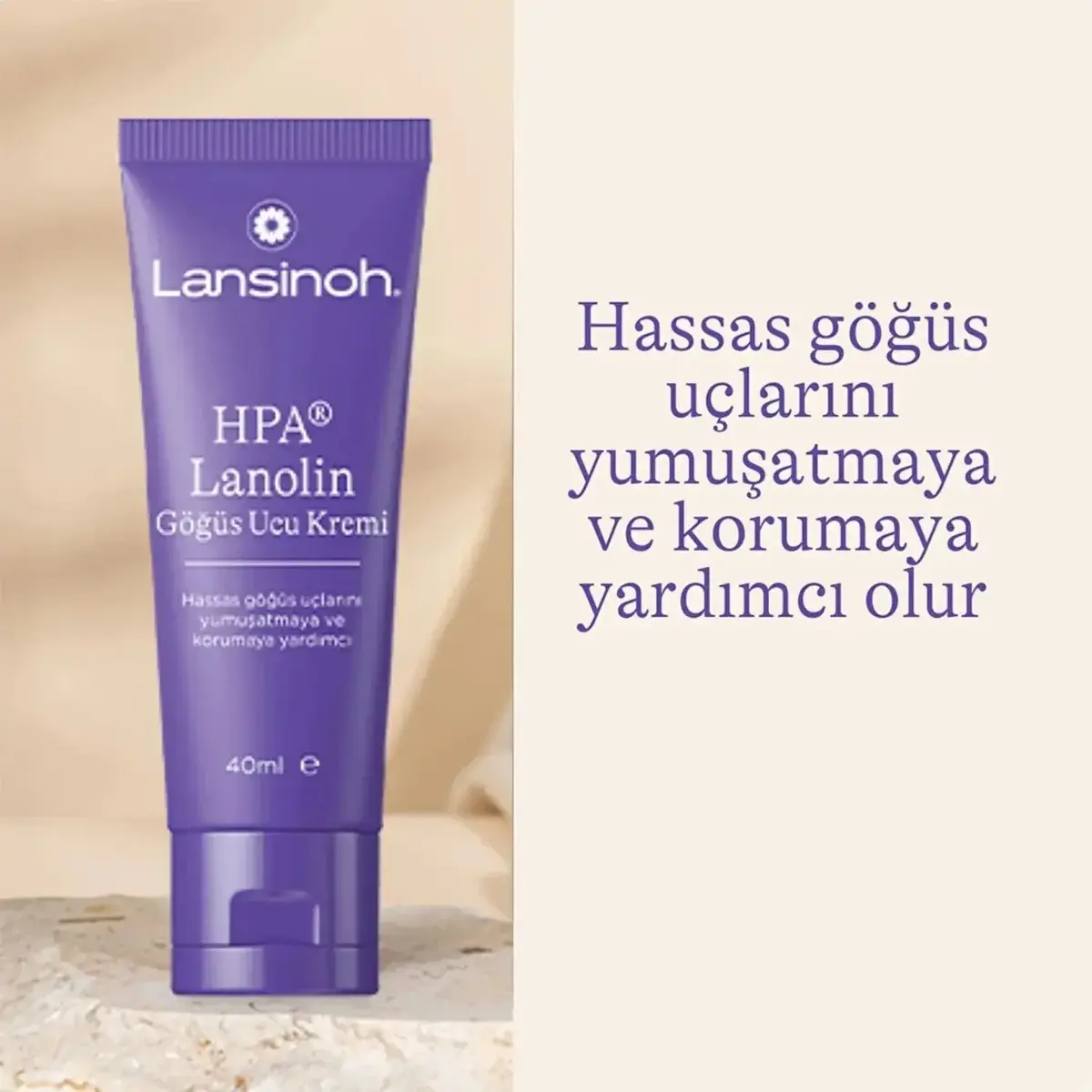 Lansinoh Lanolin Göğüs Ucu Kremi 40 ml x 2 Adet