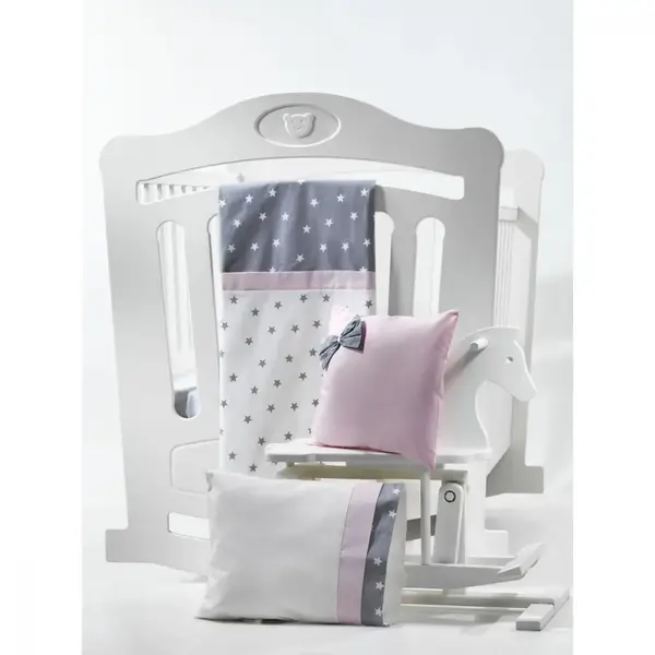 Momishop Bebek Nevresim Takımı Nana Pembe