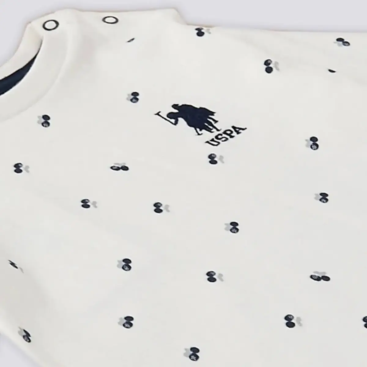 U.S. Polo 2li Takım Uzun Kol Krem