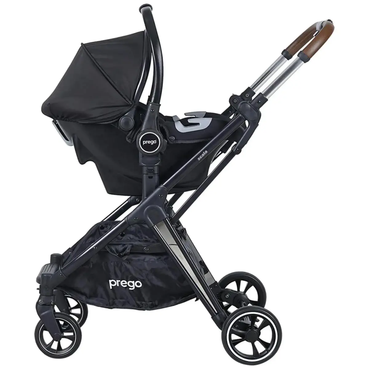 Prego 2230 Scala Travel Sistem Bebek Arabası Siyah
