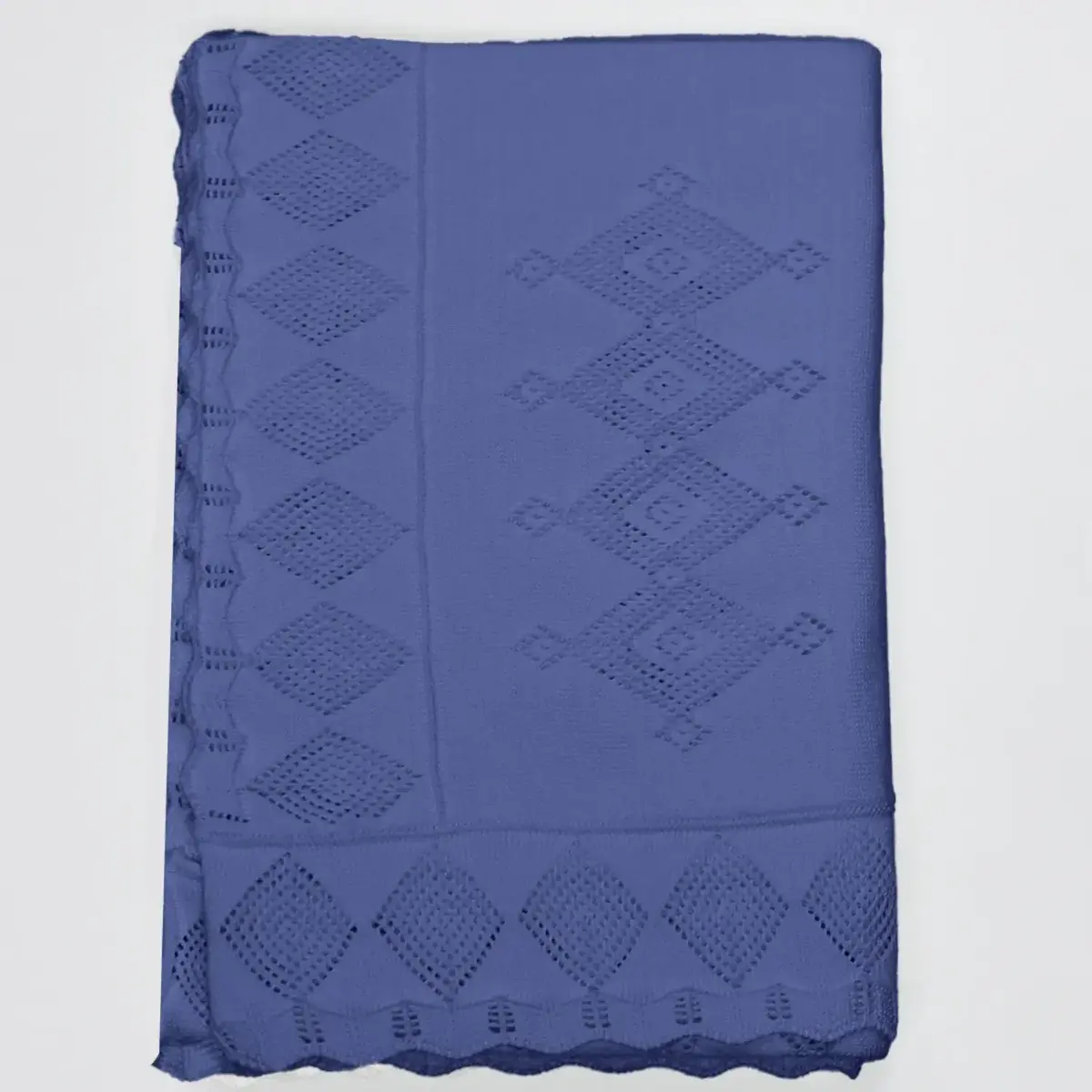 Bistyle Battaniye Triko Knitwear Colors İndigo