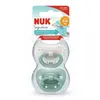Nuk Signature Silikon Emzik 2li 0-6 Ay Erkek
