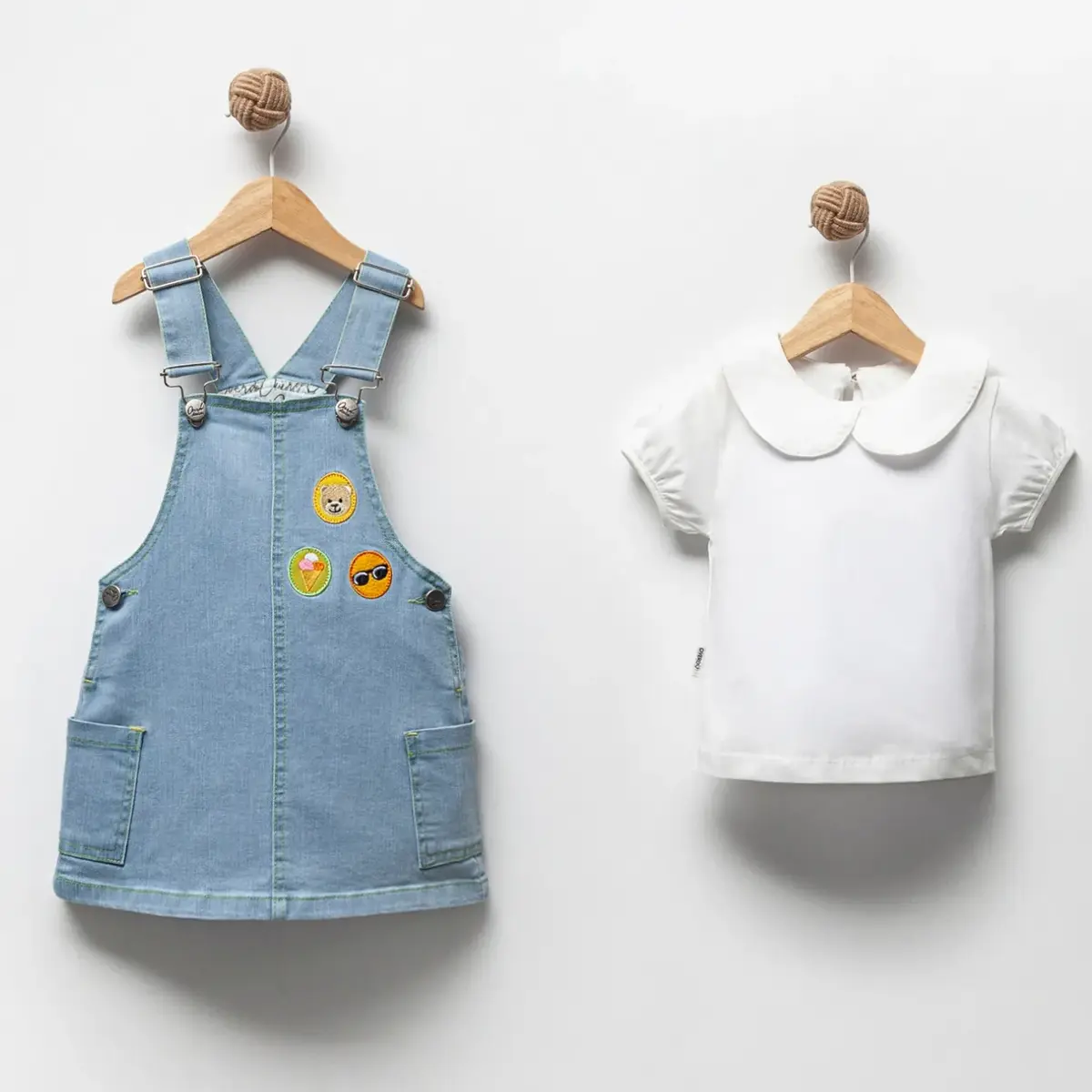 Overdo Jile T-Shirt Takım Ekru