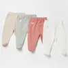 Bibaby Organik Pantolon Patikli Waffle Smile Mint