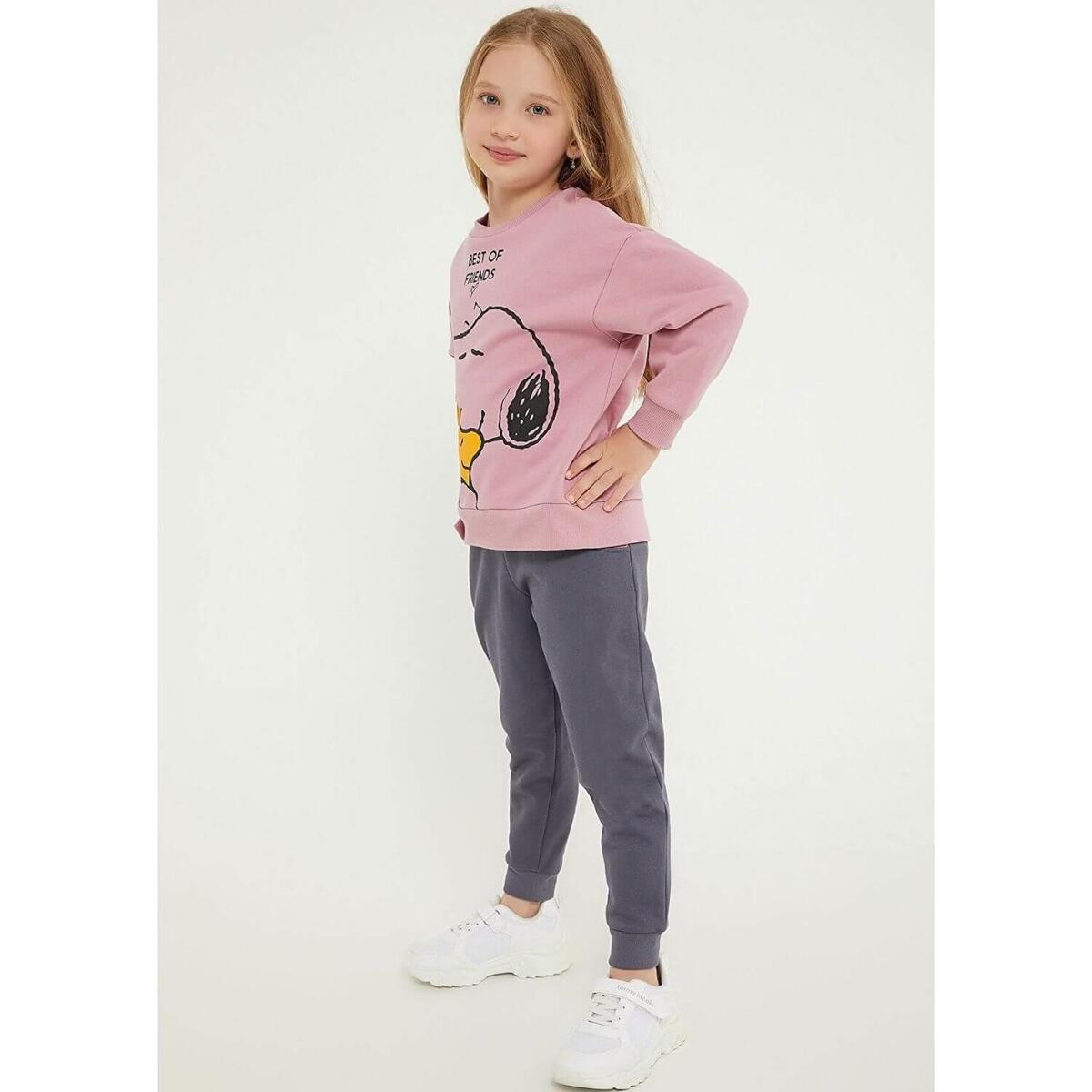 Snoopy Eşofman Takımı Leylak