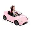 Cindy My Cool Car- Pembe Araba-Kahverengi Saçlı Bebek