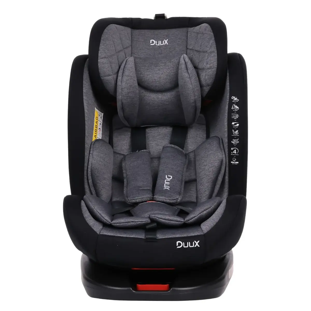 Duux Guard Fix 360 Oto Koltuğu 0-36 Kg Light Grey