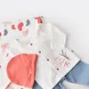 Bibaby Organk Zıbın Takımı Battaniyeli Tüllü Wild Flowers Coral