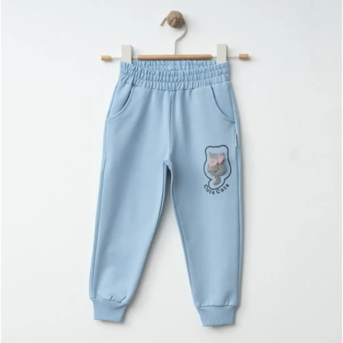 Winimo Eşofman Altı Kedi Aksesuarlı Mavi Winimo Eşofman Altı Kedi Aksesuarlı Mavi