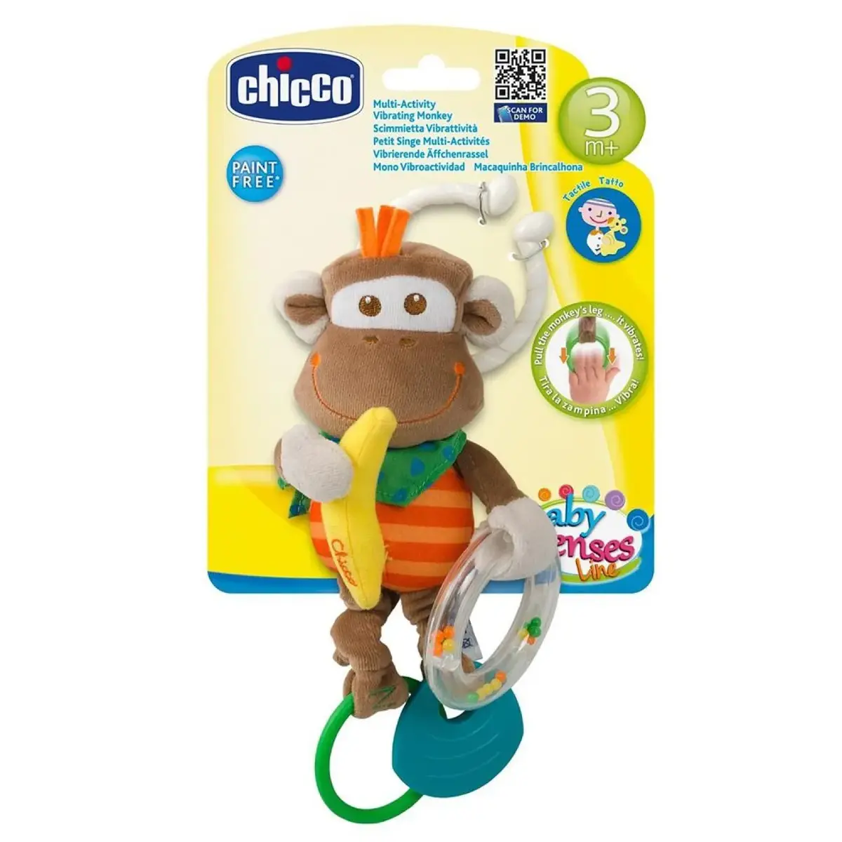 Chicco Titreyen Maymun Çıngırak