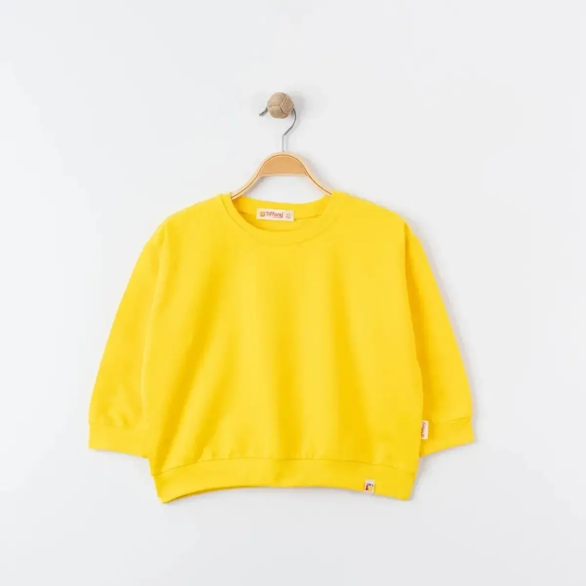 Tiffany Sweatshirt Oversize Theme Sarı Tiffany Sweatshirt Oversize Theme Sarı