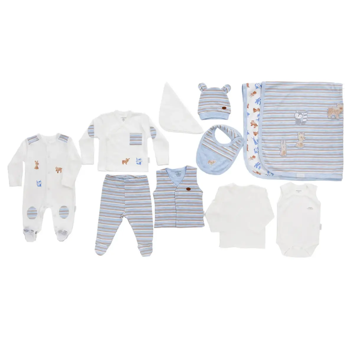 Andy Wawa Hastane Çıkışı 10lu Tiny Bear & Friends Mavi