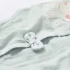 Bibaby Organik Yelek Pretty Ears Bunny Mint - Ekru