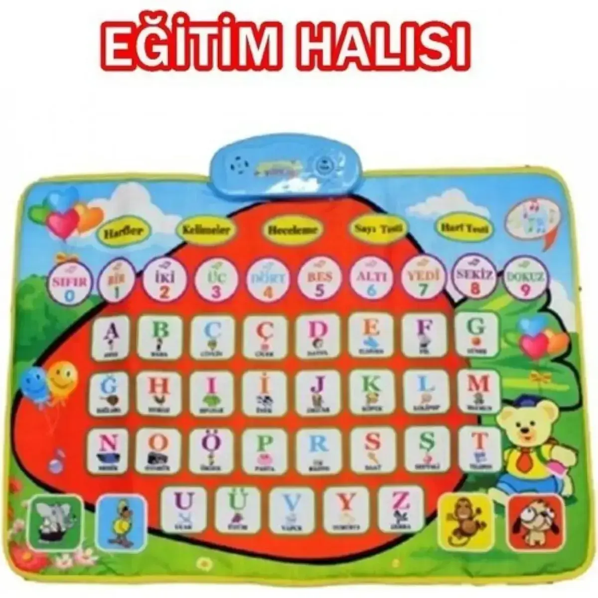 Eğitici Halı Alfabe