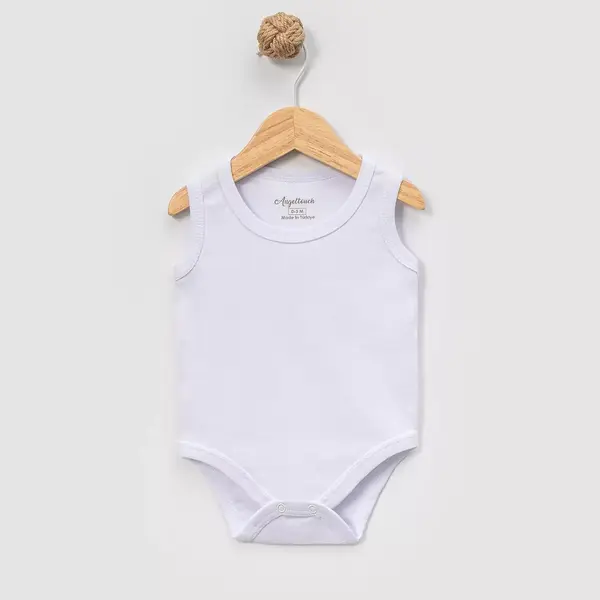 Angeltouch Body Askılı Penye Beyaz