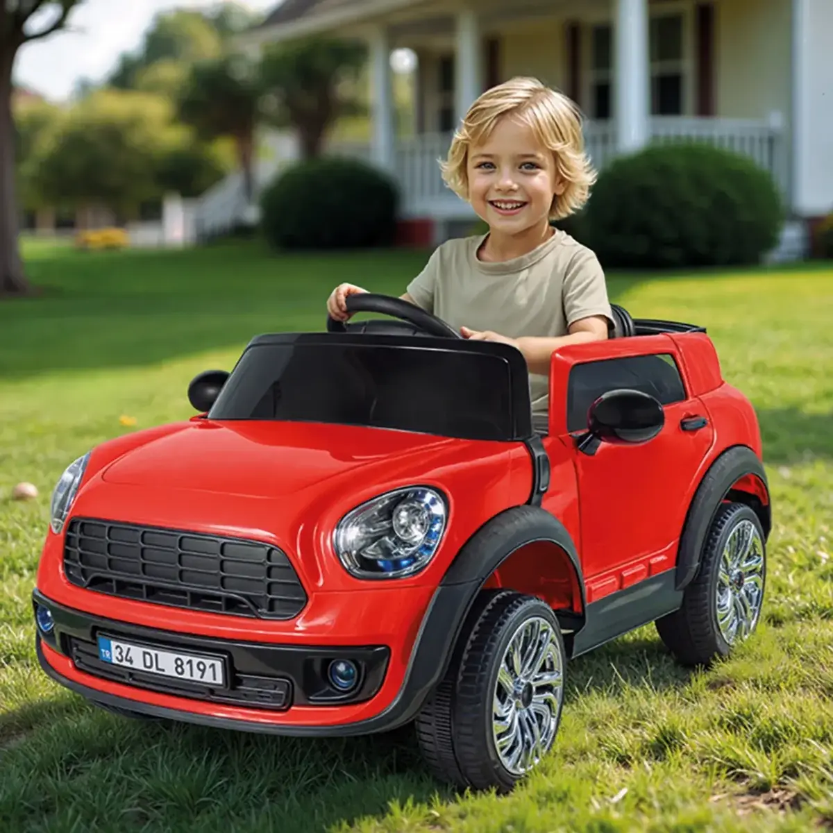 Dolu Ride on Akülü Araba 12 Volt