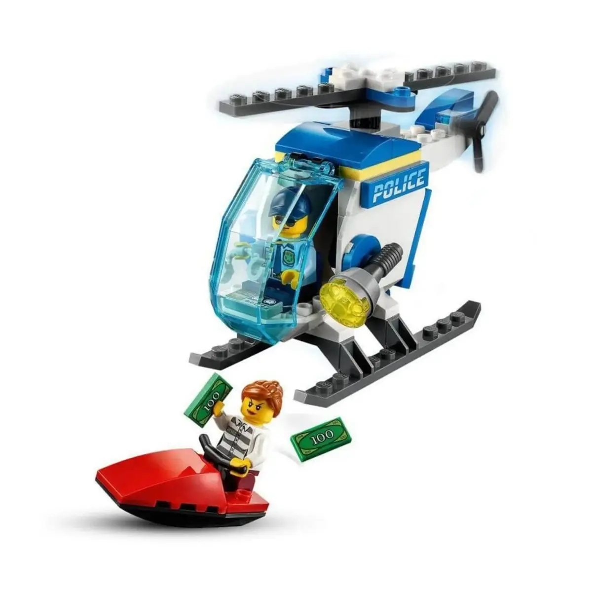 LEGO City Polis Helikopteri Yapım Seti 60275
