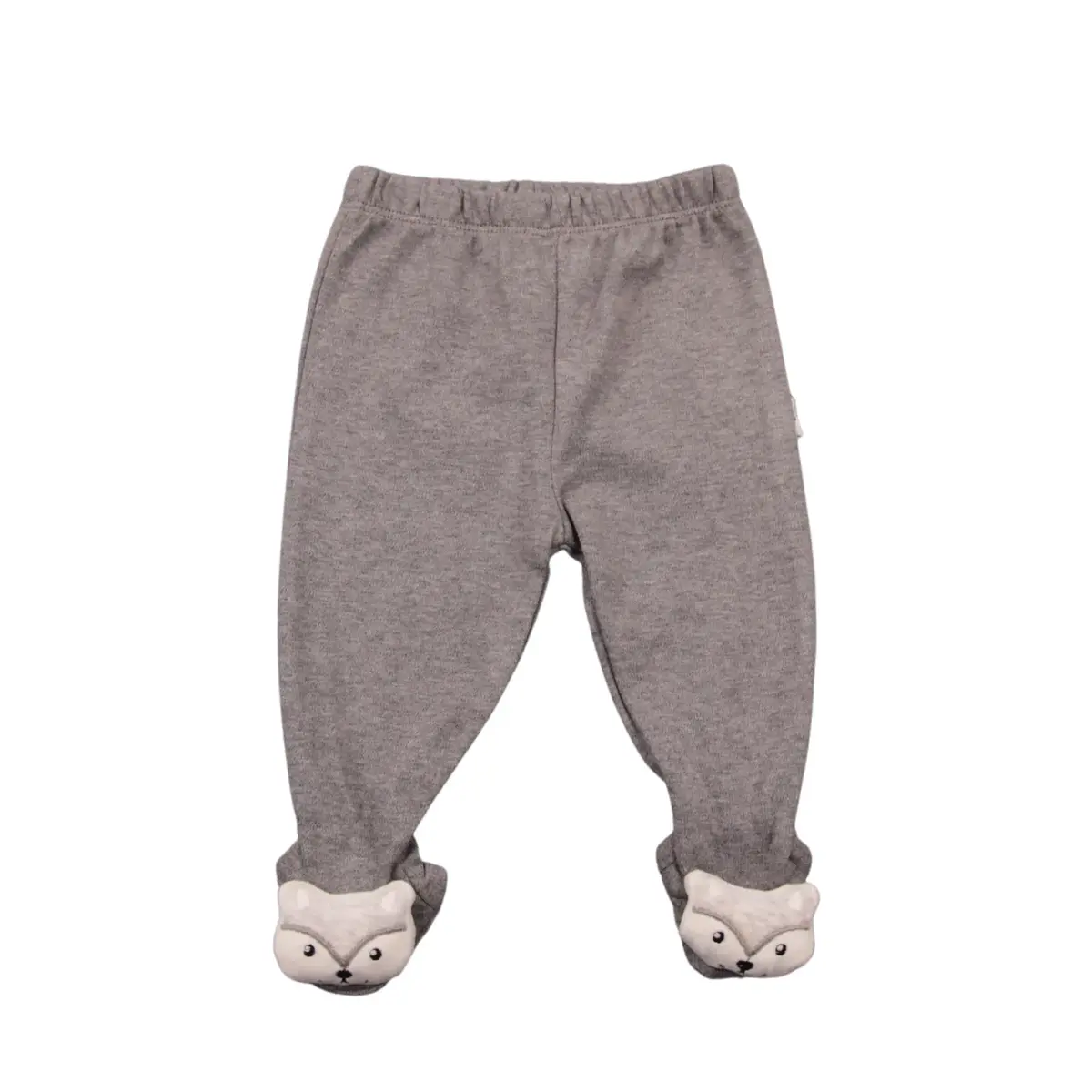 Mini Damla Pantolon Patikli Düz Oyuncaklı Gri Mini Damla Pantolon Patikli Düz Oyuncaklı Gri