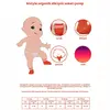 Bibaby Çorap Soket Bistyle 6lı Penye Çemberli Kırmızı - Beyaz