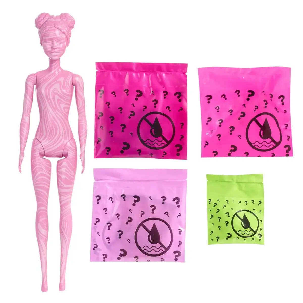 Barbie Renk Değiştiren Sürpriz Bebekler Kum ve Güneş Serisi