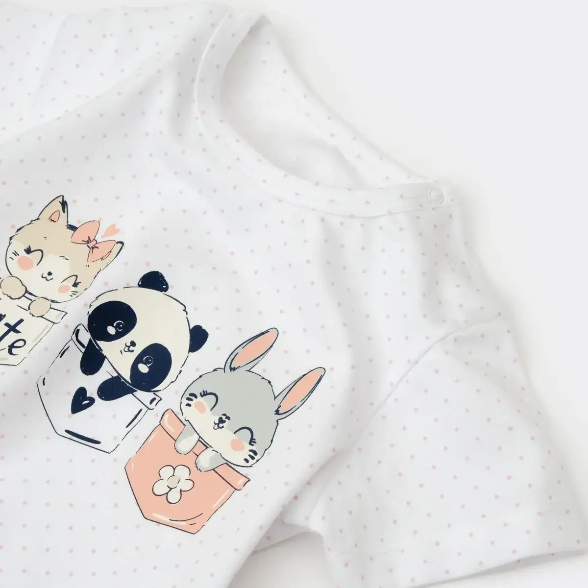 Bibaby T-Shirt Bimini So Happy Pembe