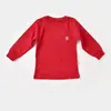 Bibaby Organik Sweatshirt A Little Basic Kırmızı
