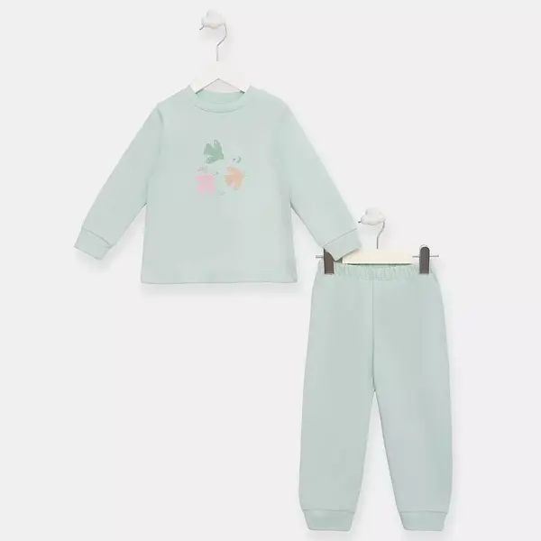 Ella Bonna Pijama Takımı Mavi
