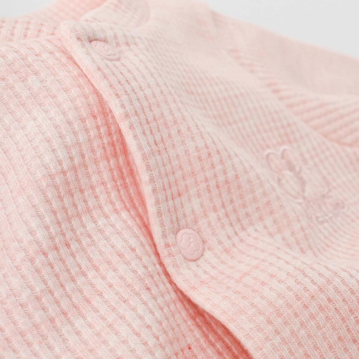 Bibaby Organik Tulum Nature In Waffle Pembe Melanj