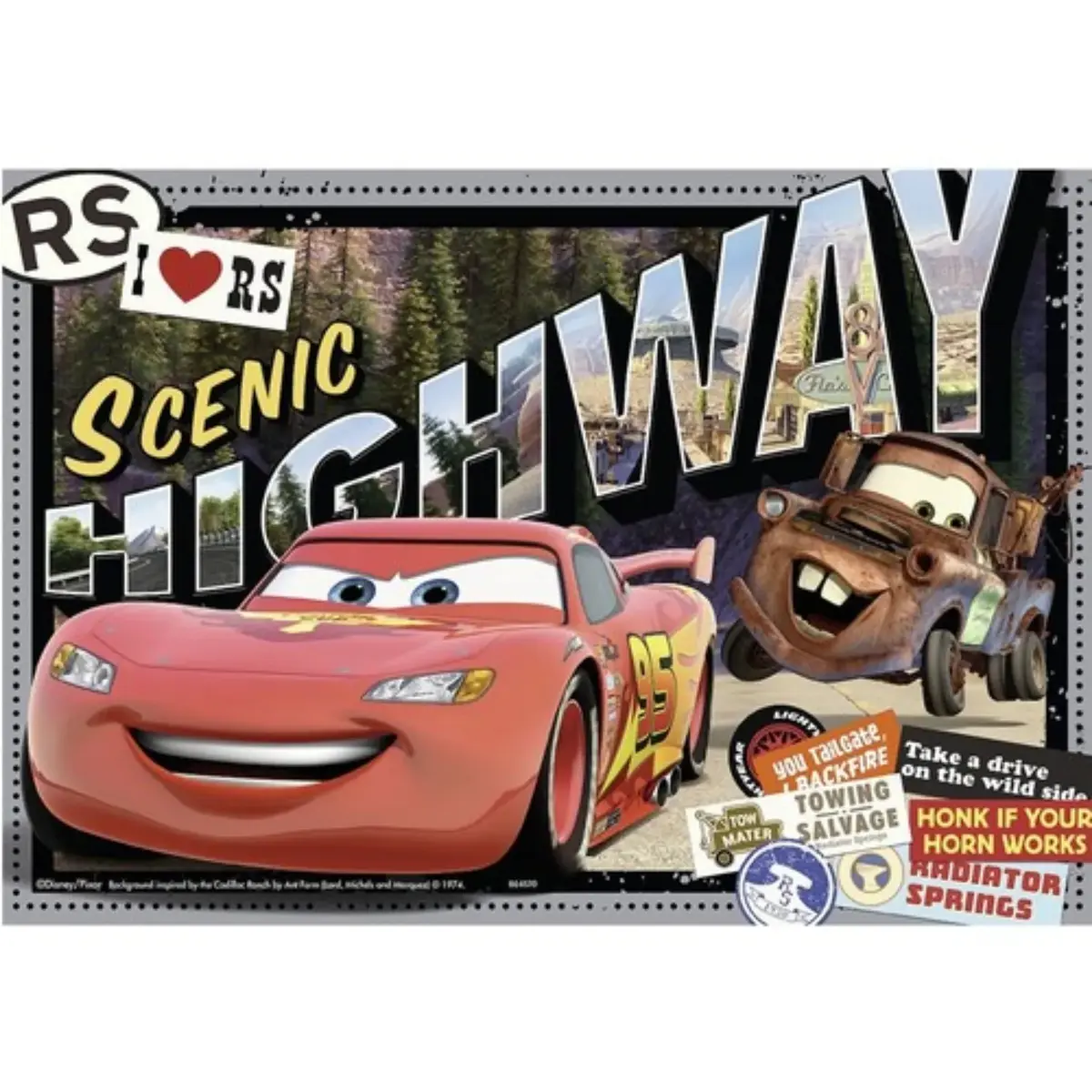 Ravensburger Wd Cars Puzzle 24x2 Parça