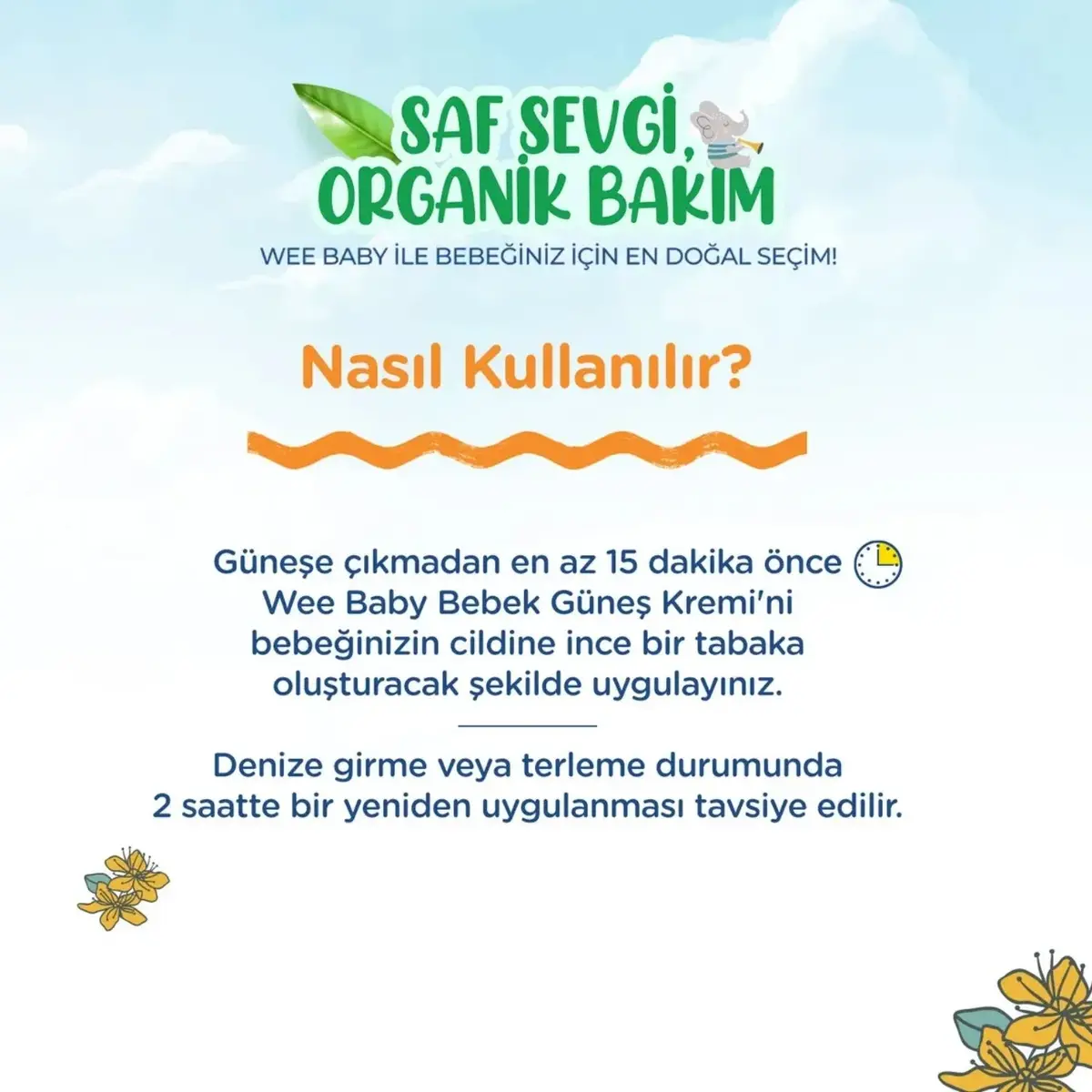 Wee Baby Bebek Güneş Kremi 75 ml