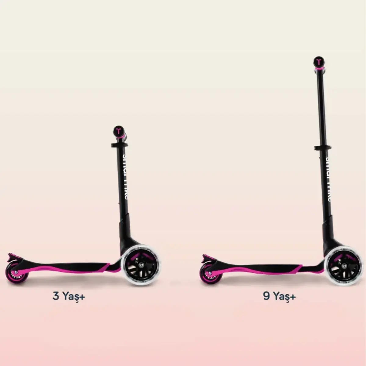 SmarTrike Xtend 3 Aşamalı Büyüyebilen Çocuk Scooterı - Pink