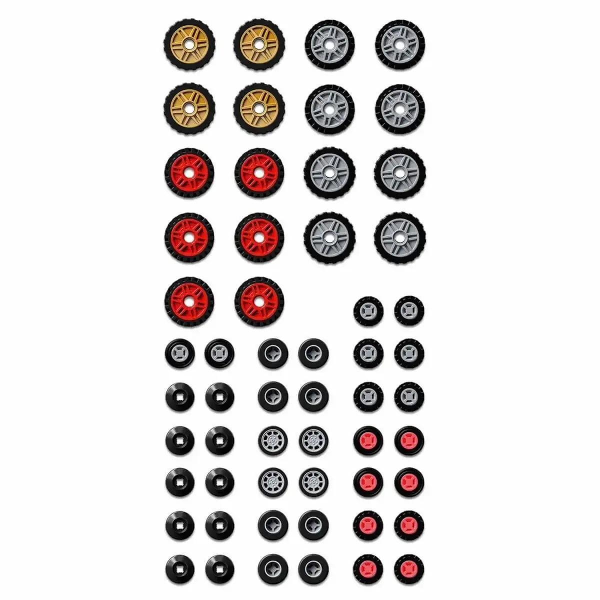 LEGO Classic Yapım Parçaları ve Tekerlekler 11014