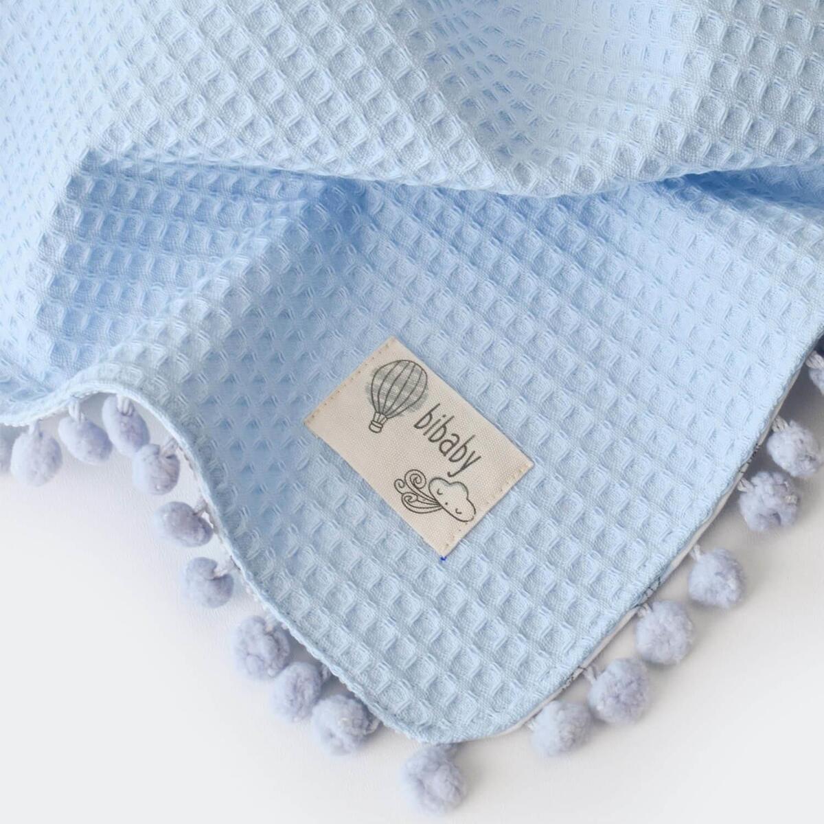 Bibaby Battaniye Pike Mavi