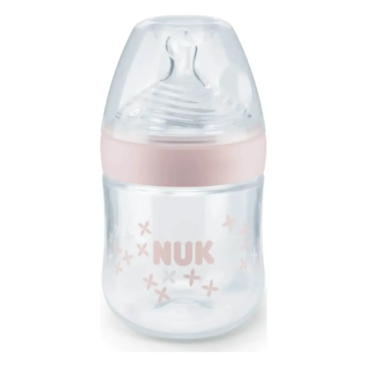 Nuk Silikon Emzikli Nature Sense PP Biberon 150 ml Pembe