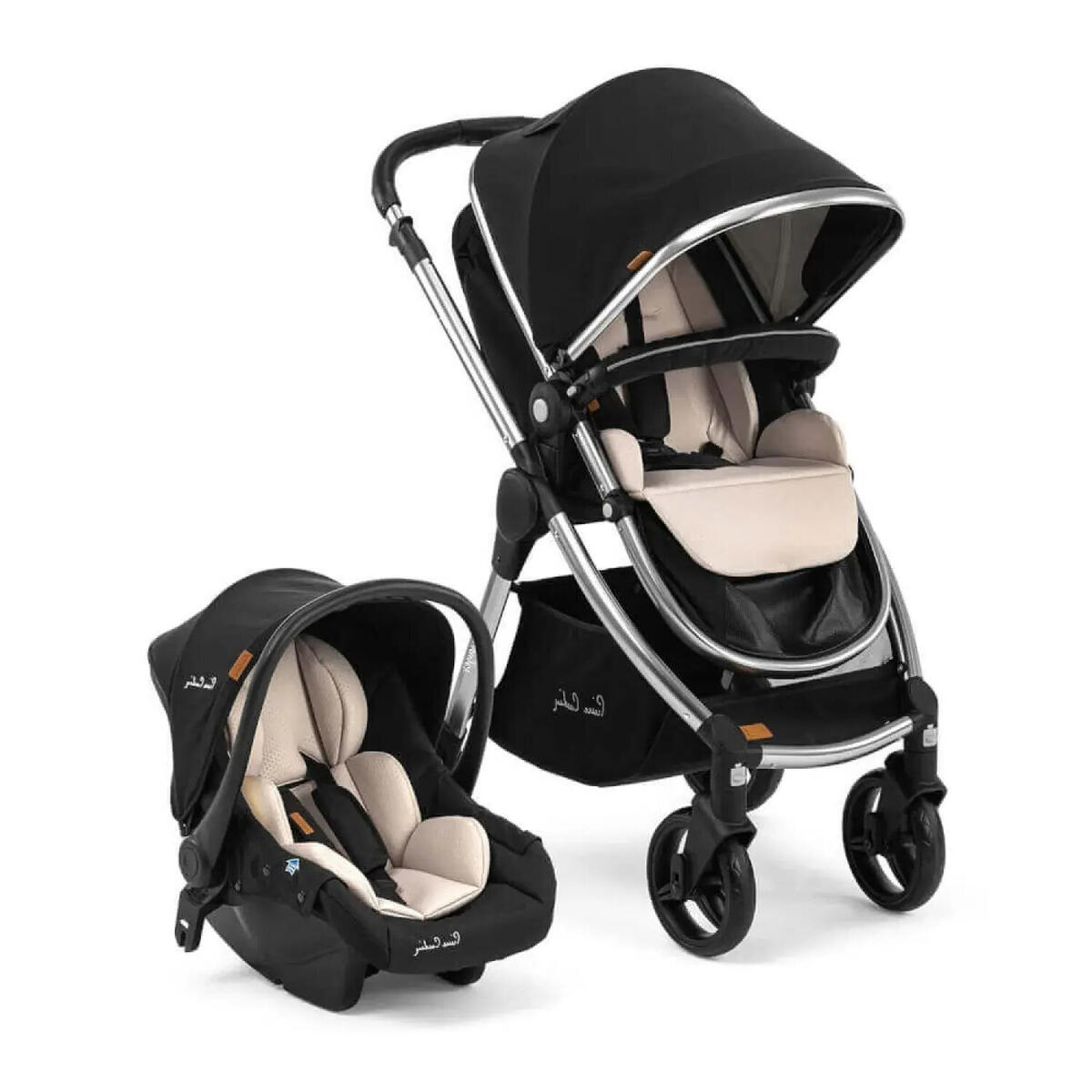 Pierre Cardin Voyager Travel Sistem Bebek Arabası Siyah